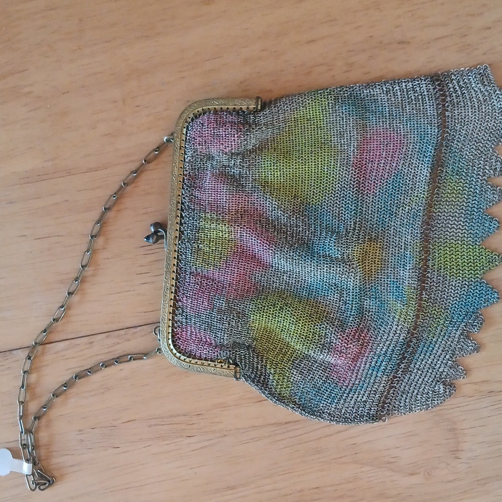 Whiting Davis Vintage flapper bag